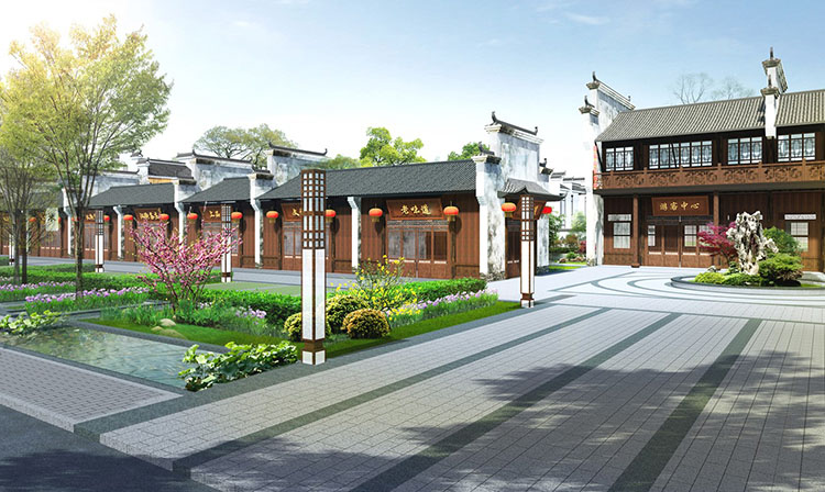 中式庭院景觀設(shè)計(jì)